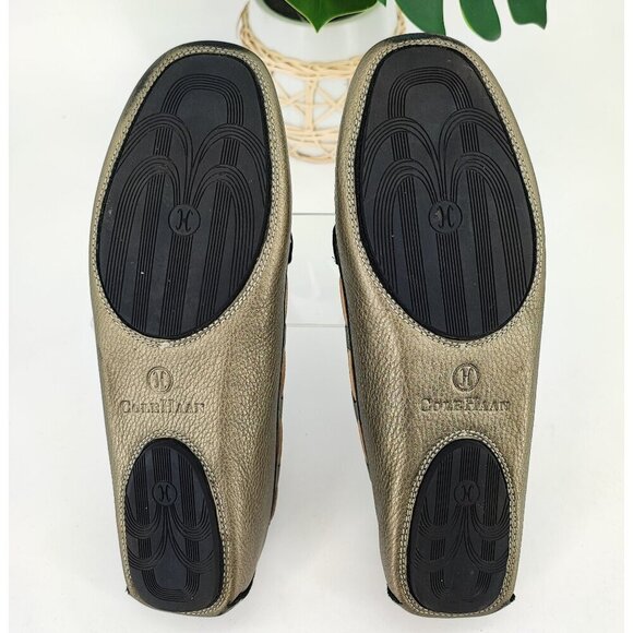 Cole Haan Women’s Gunmetal Green Leather Loafers Size 8.5 - Picture 10 of 10